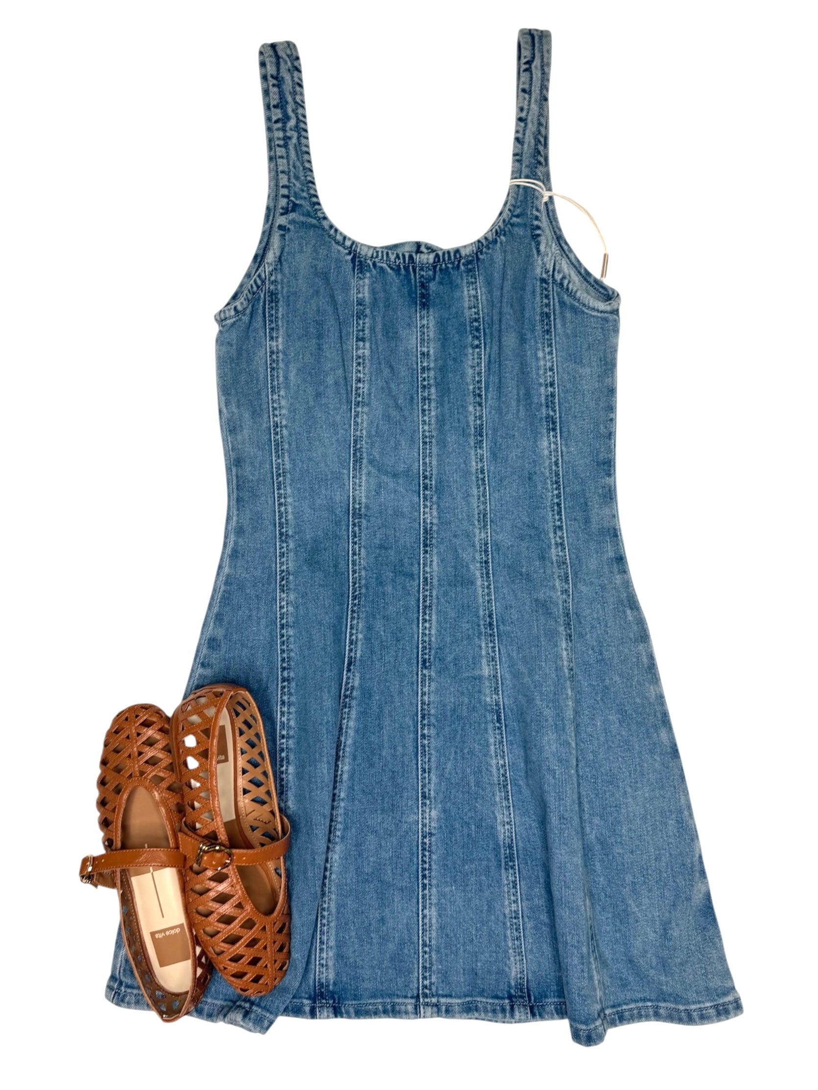Montreal Denim Strap Dress