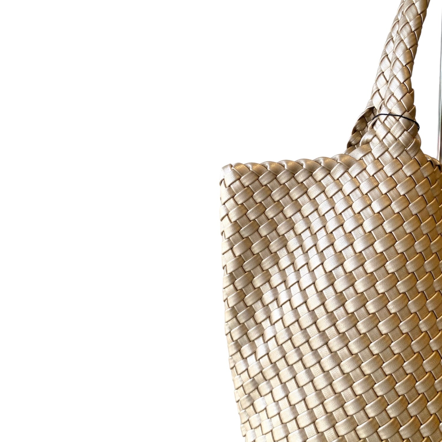 Woven Tote Gold
