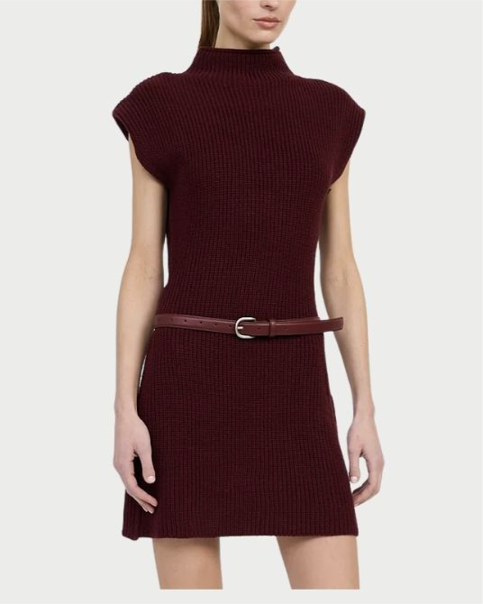 Nathalia Mini Sweater Dress Burgundy Head Over Heels Boutique Nathalia Mini Sweater Dress Burgundy Head Over Heels Boutique