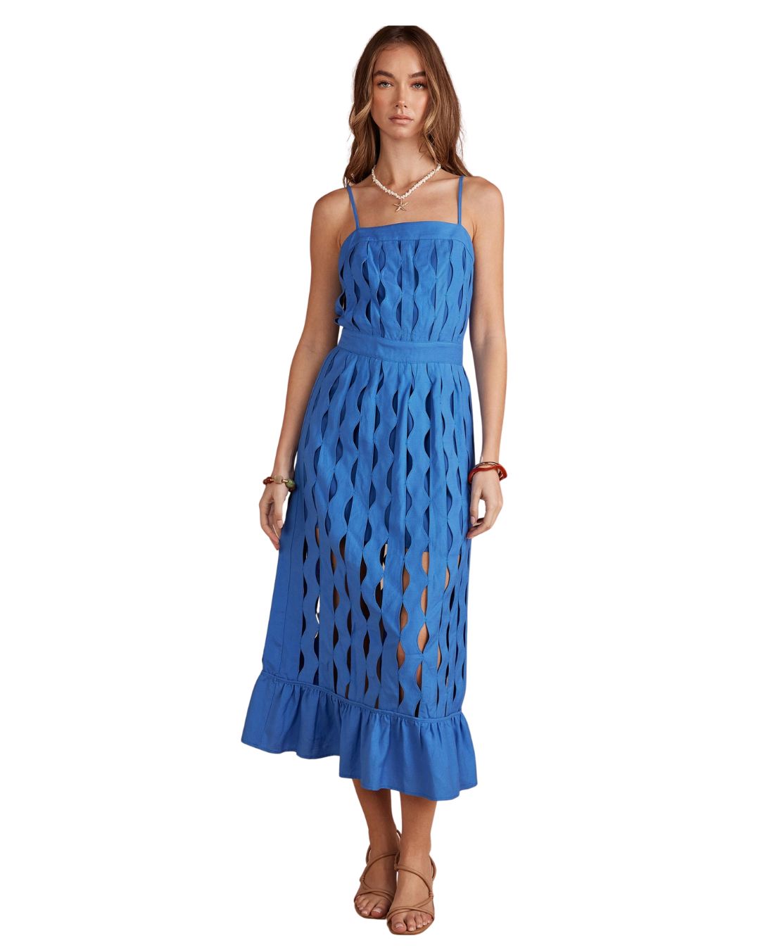 Demi Dress Marine Blue