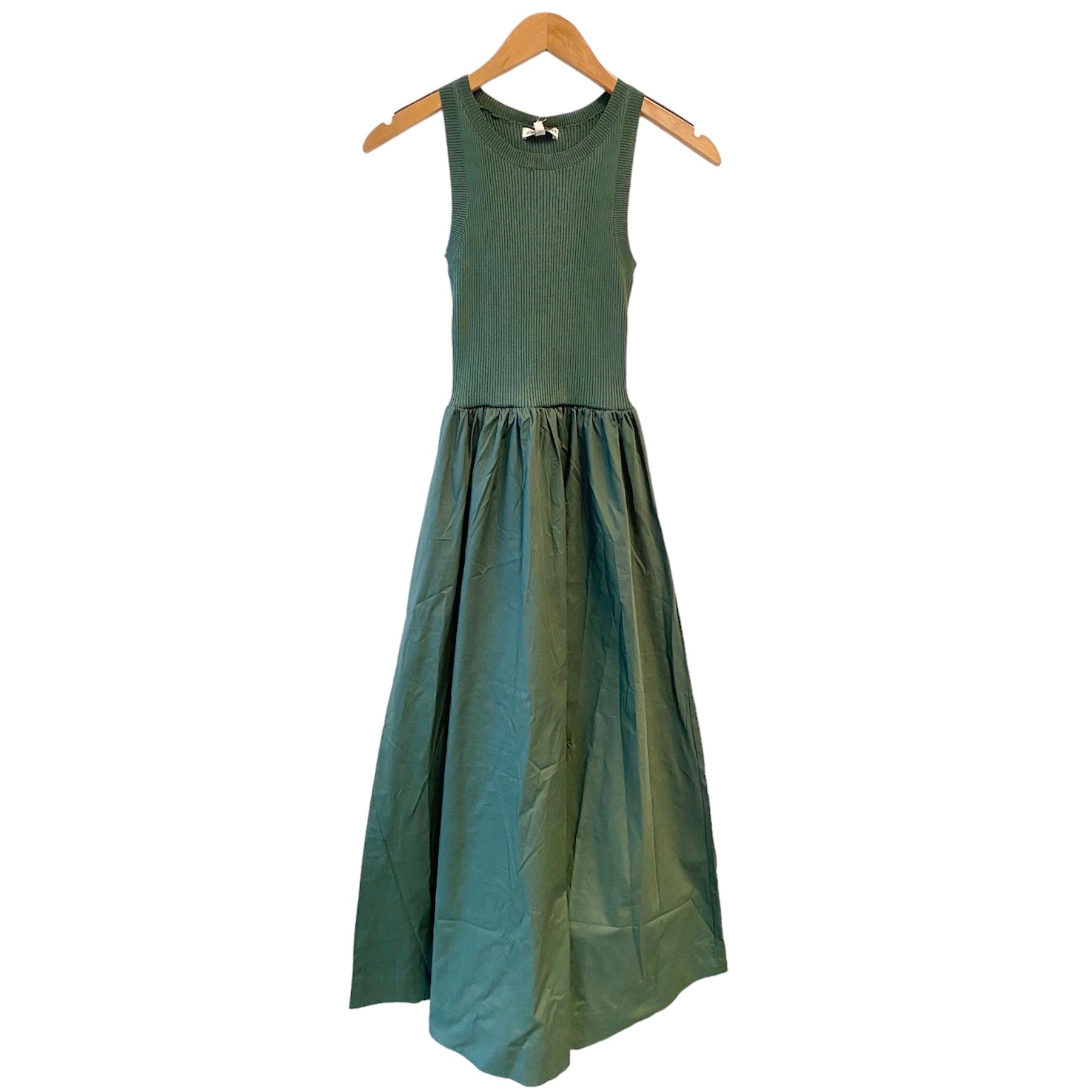 Green Combo Dress