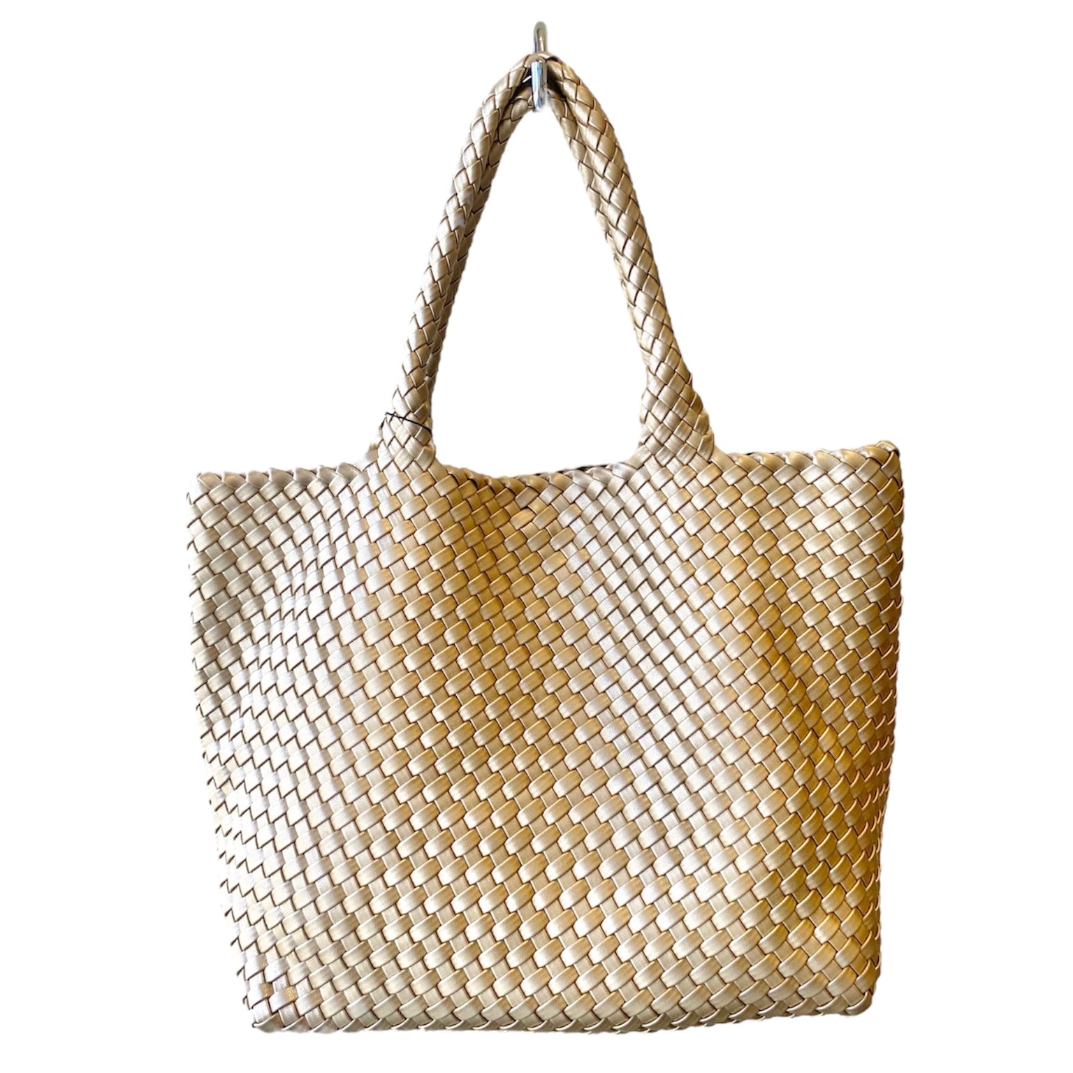 Woven Tote Gold