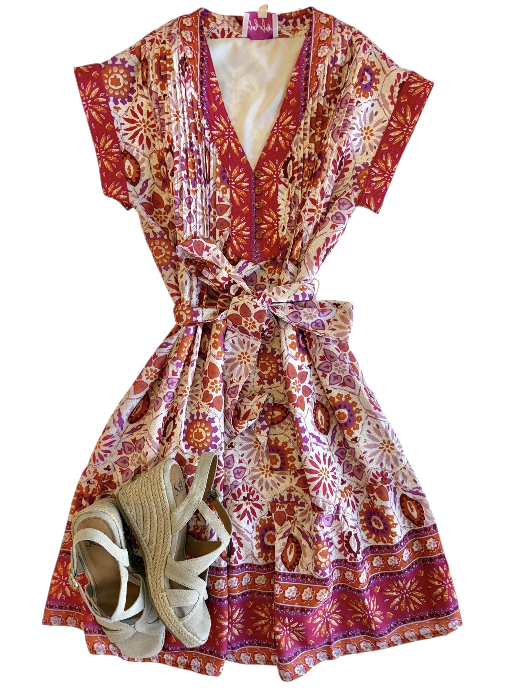 Zara Dress Bohemian Sunburst