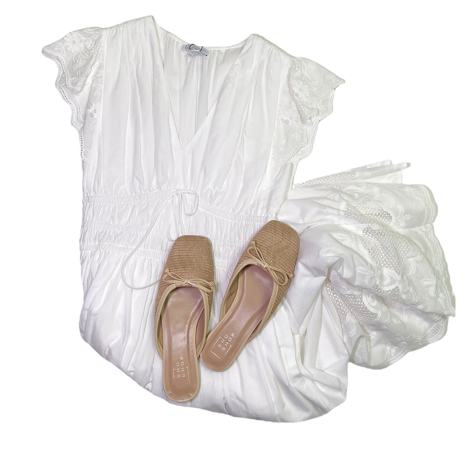 Marcelline Dress White