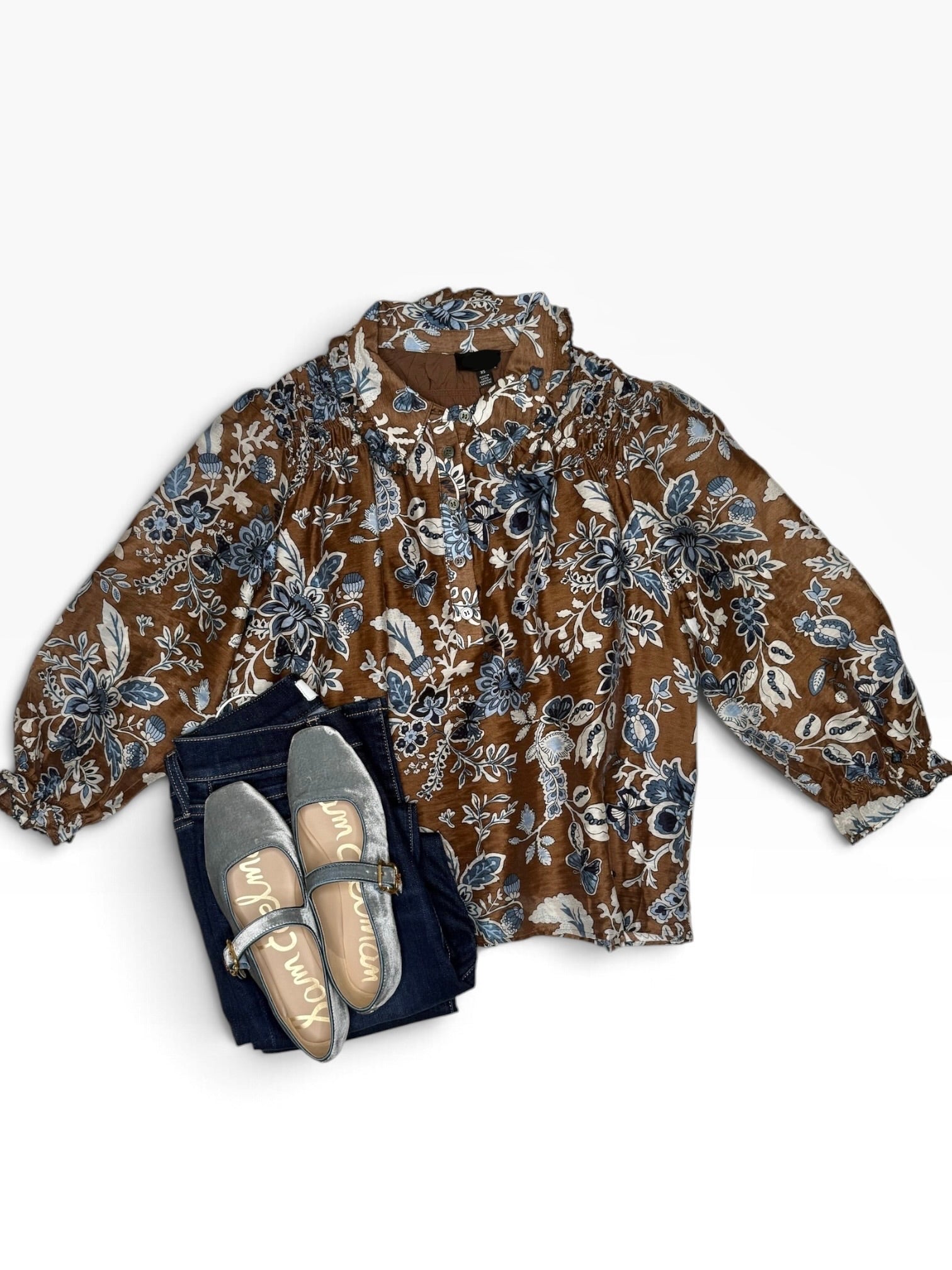 Rya Top Blue Multi