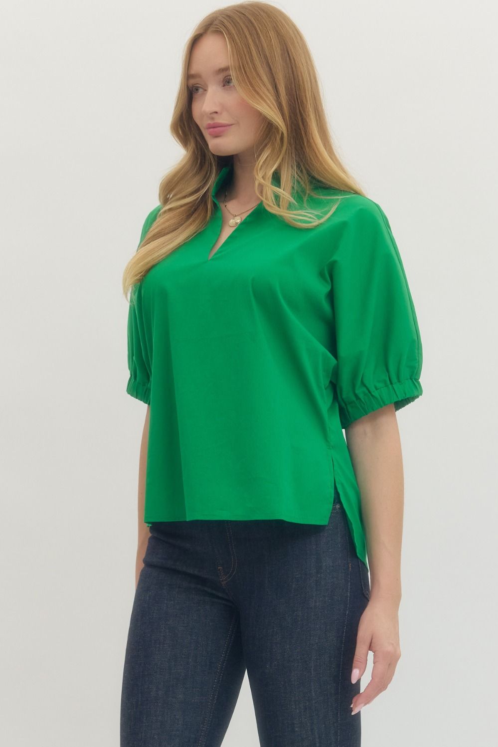 Liza Top Green
