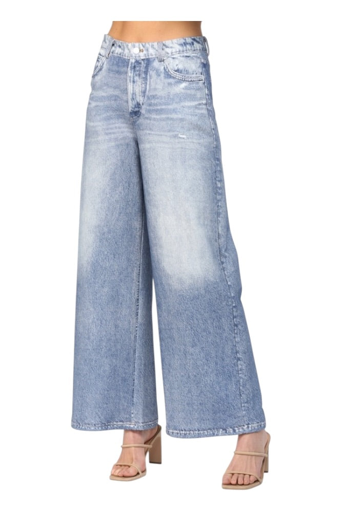 Maxinne Sweatpant Jean Blue Denim
