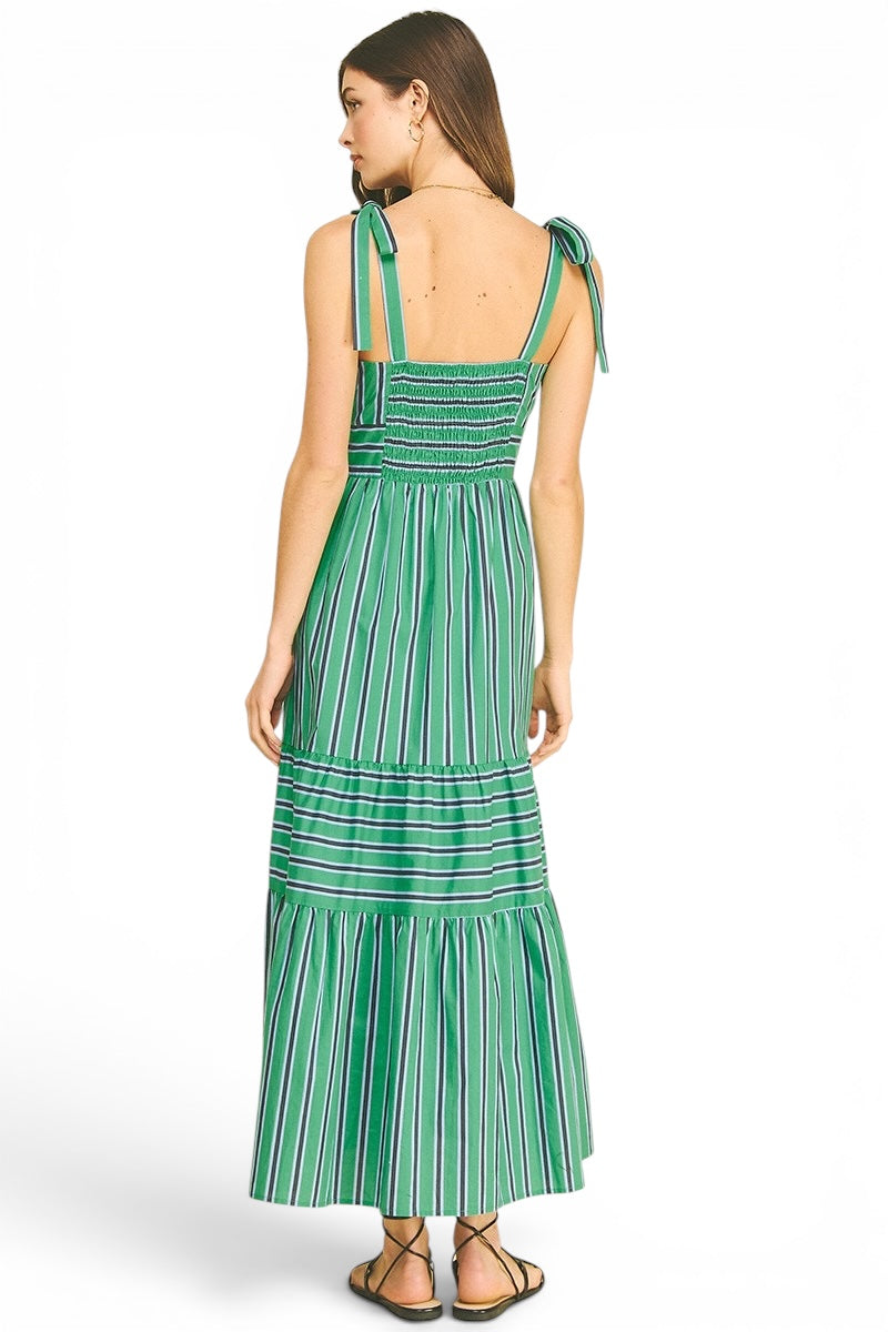 Violet Dress Green