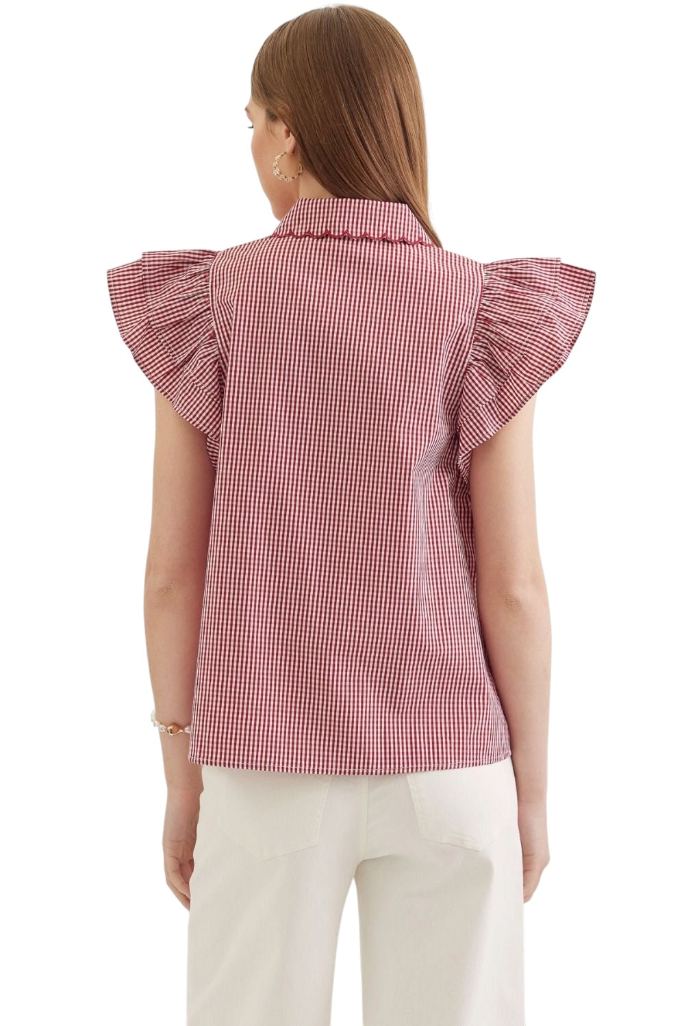 Bowie Top Red
