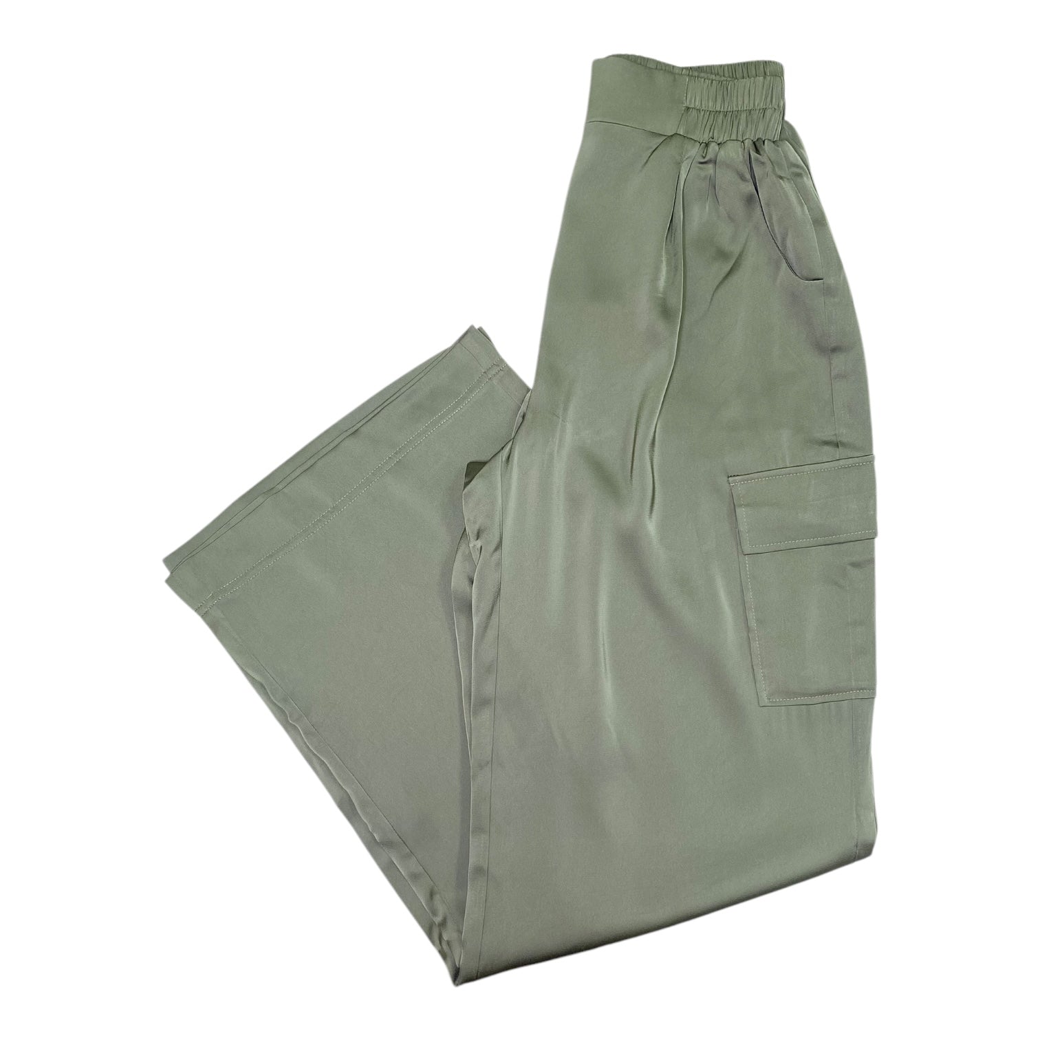 Renee Pull On Cargo Pant Olive