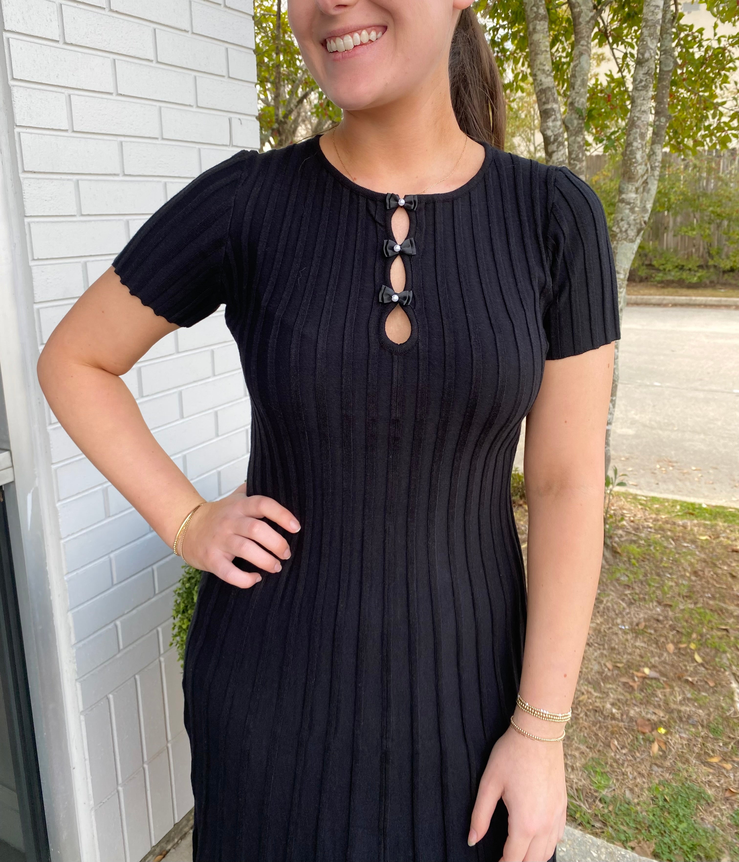 Knit Midi Dress