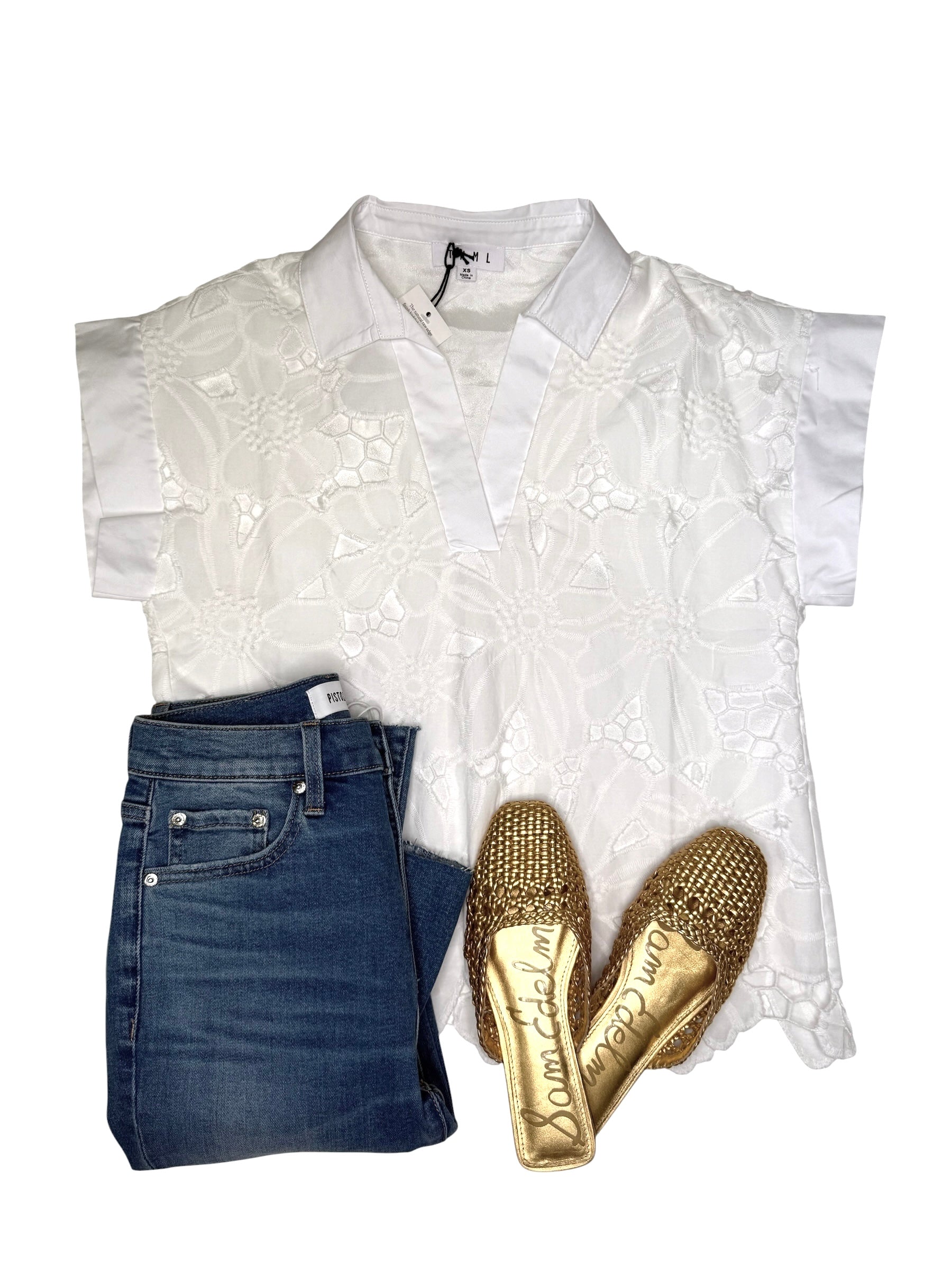 Zariah Top White