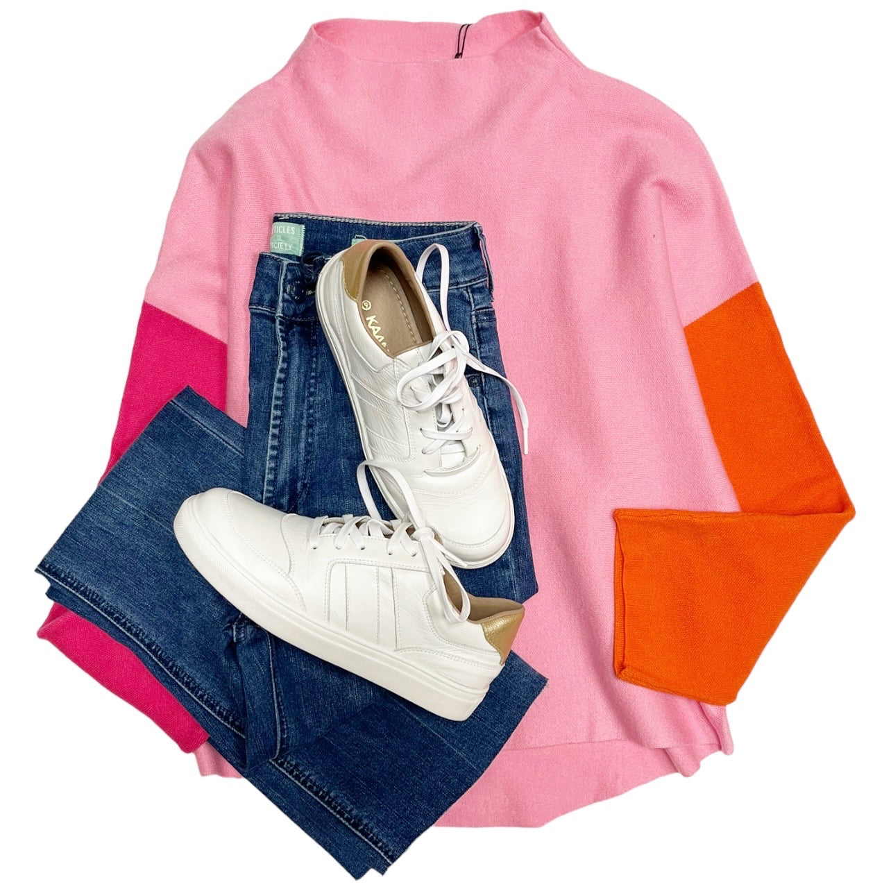 Colorblock Sweater