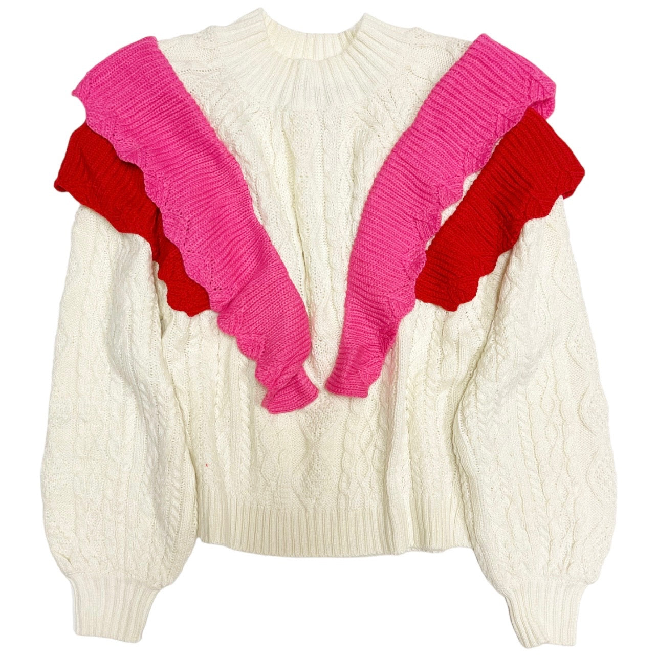 Ruffle Sweater