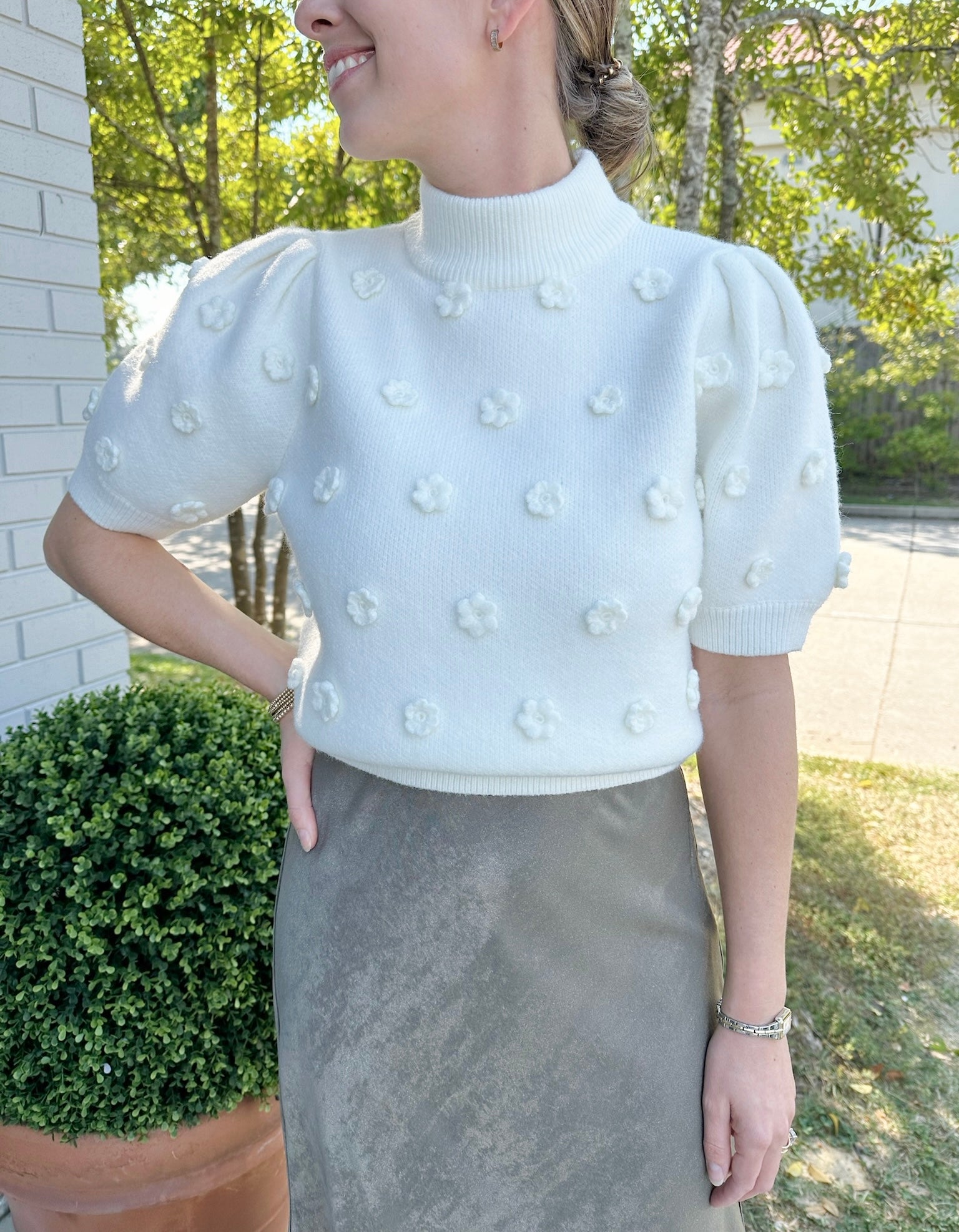Mackenzie Sweater White
