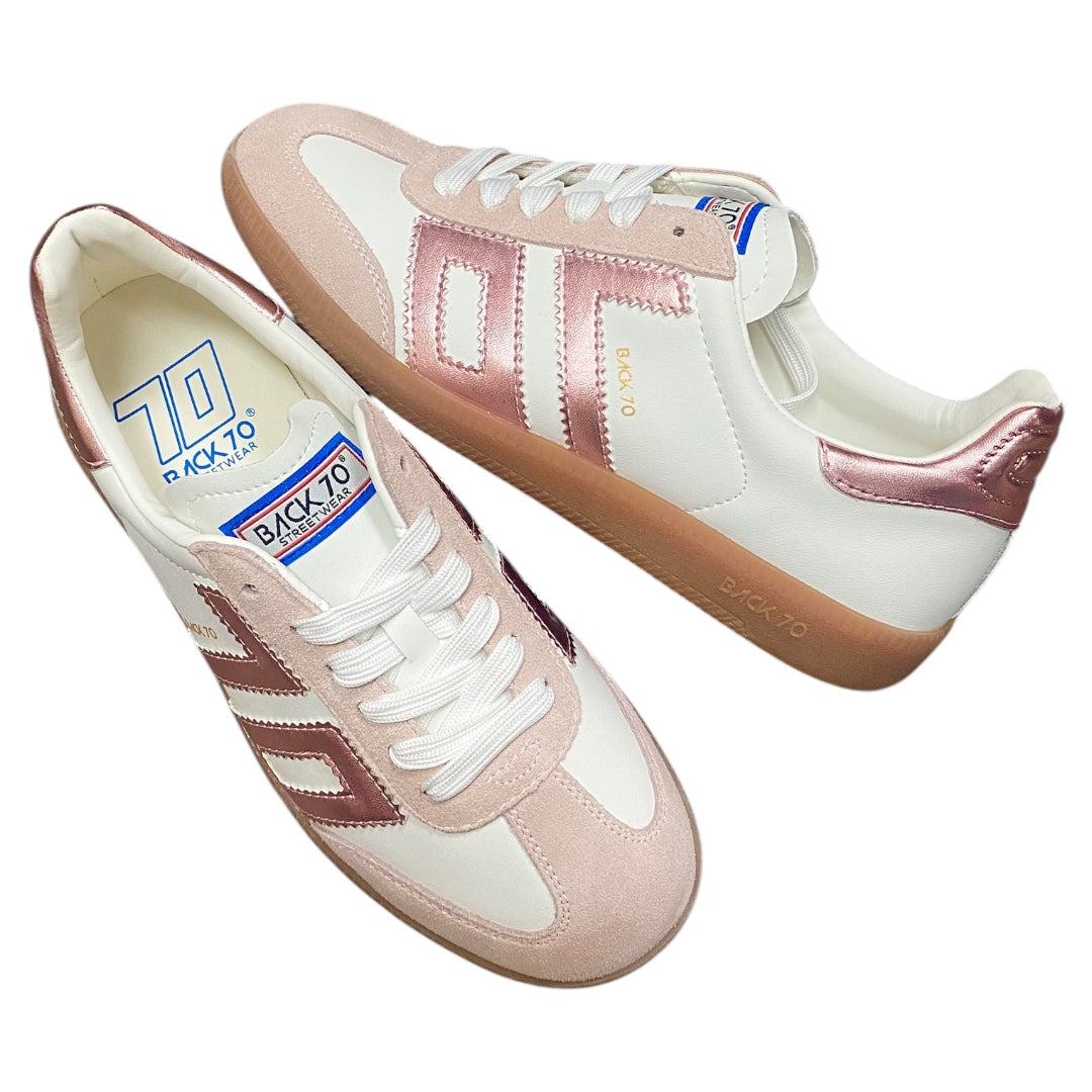 Lace Up Sneaker Pink