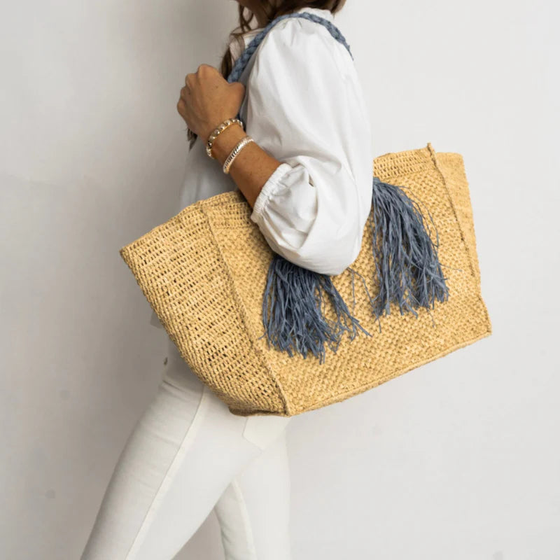 Camilla Raffia Bag