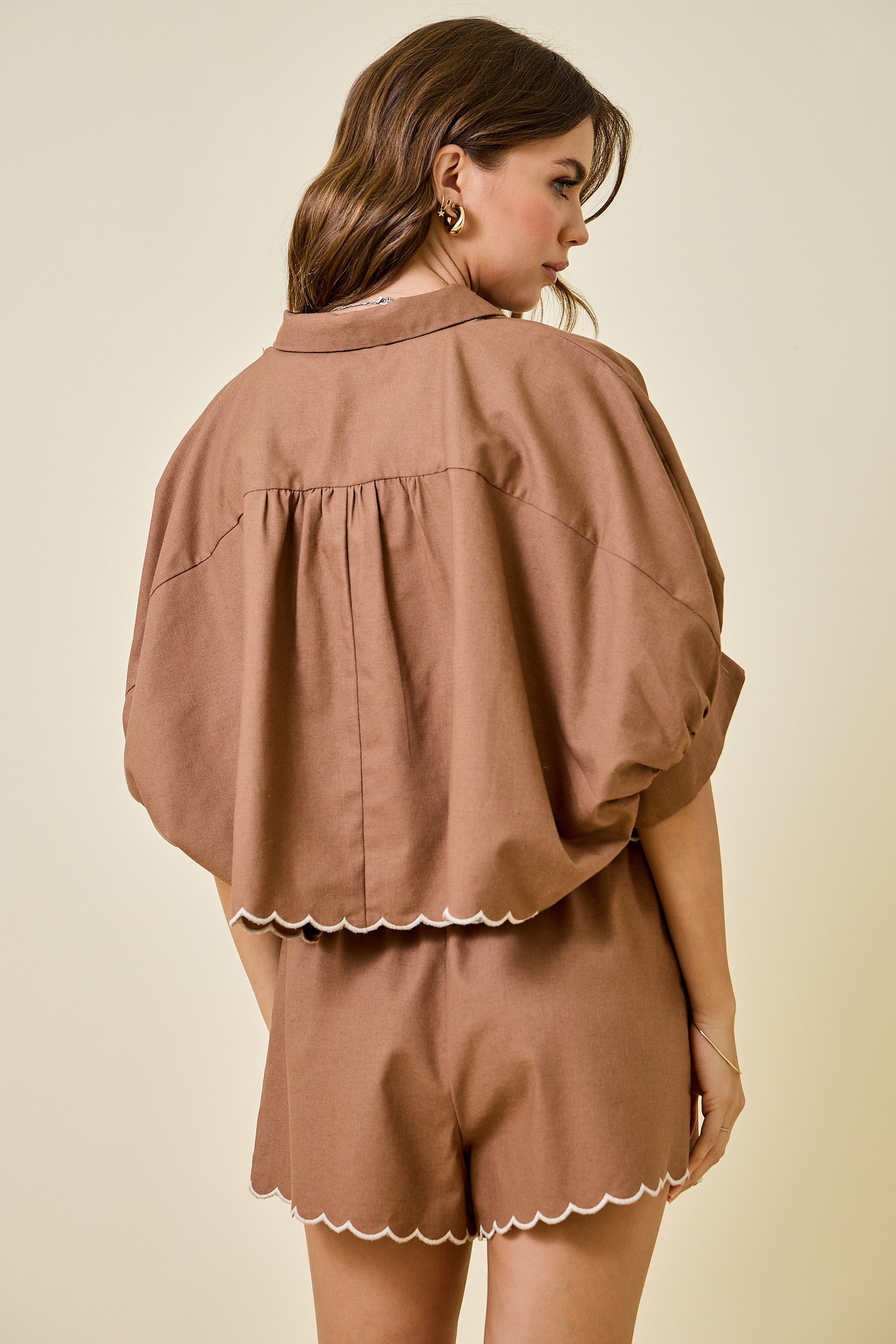 Frances Matching Set Brown