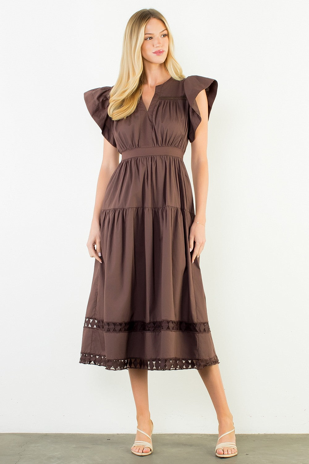 Bria Dress Brown