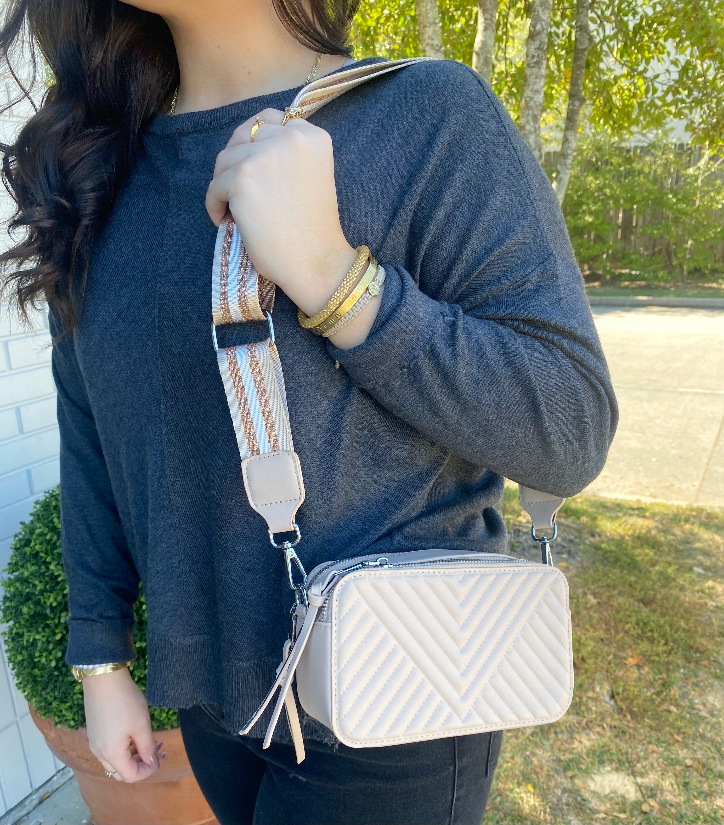 Quilted Crossbody Bag