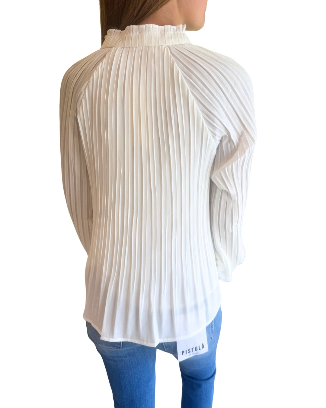 Banks Pleated Top White