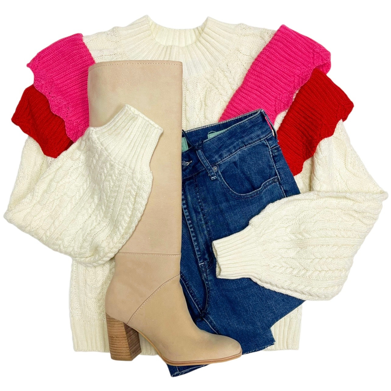Ruffle Sweater