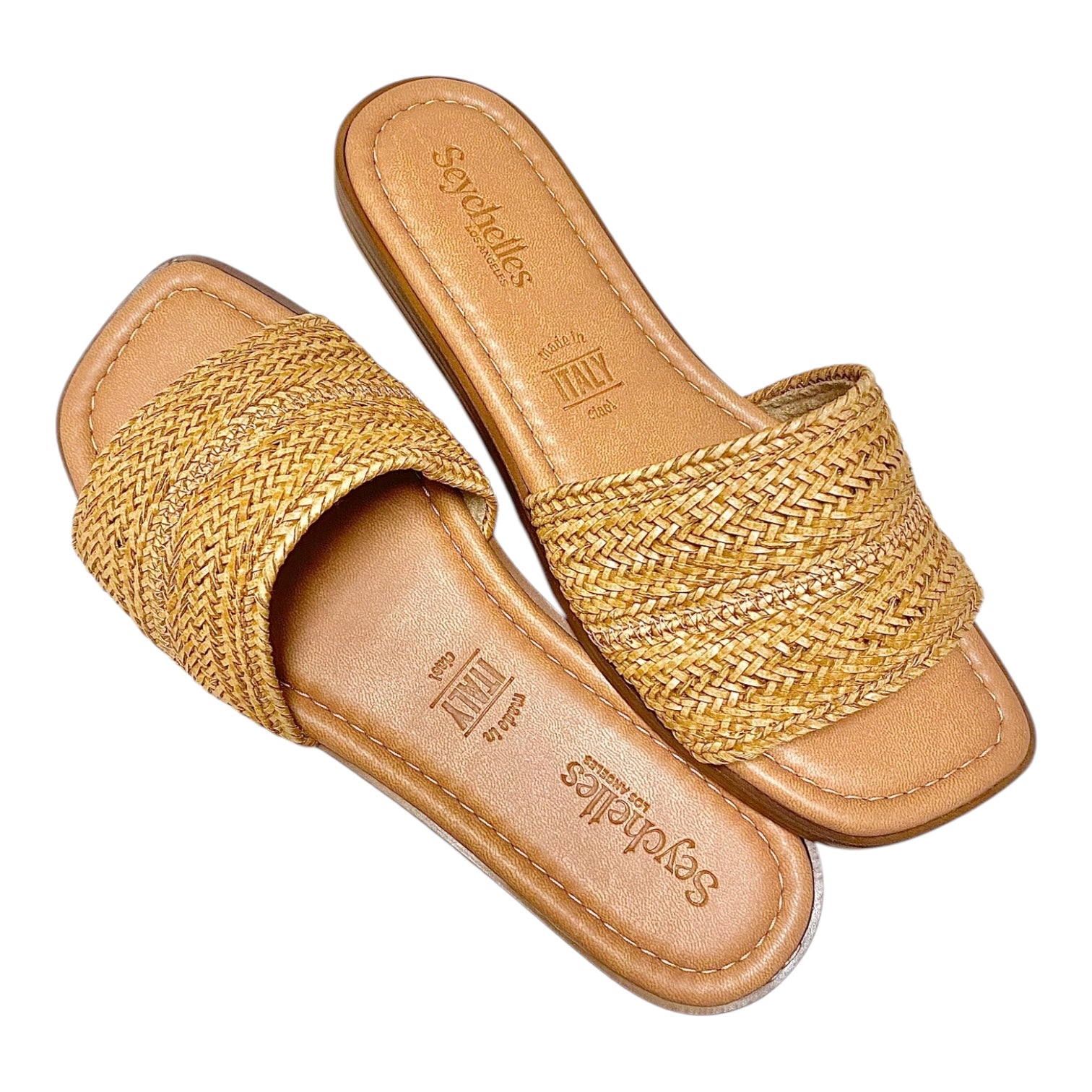 Woven Slide Tan