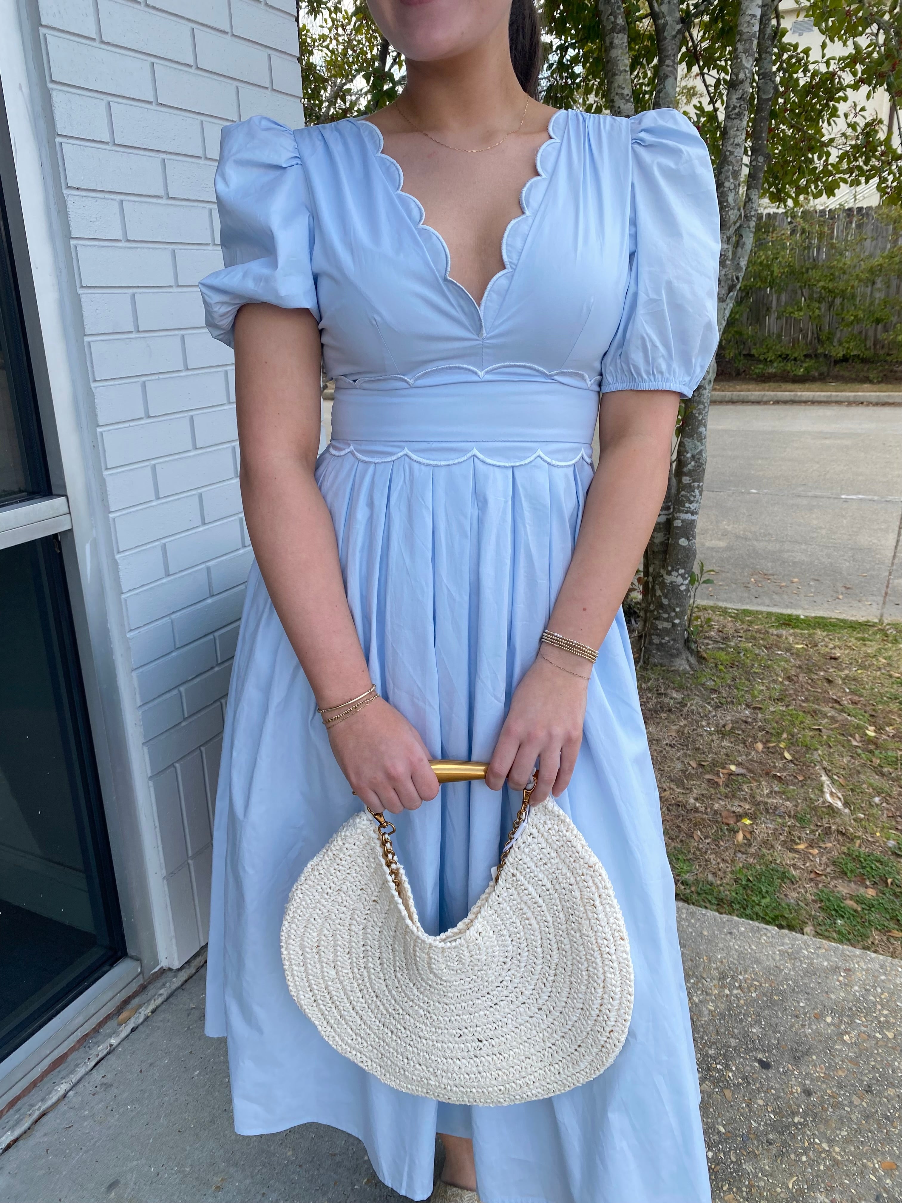Myra Dress Baby Blue