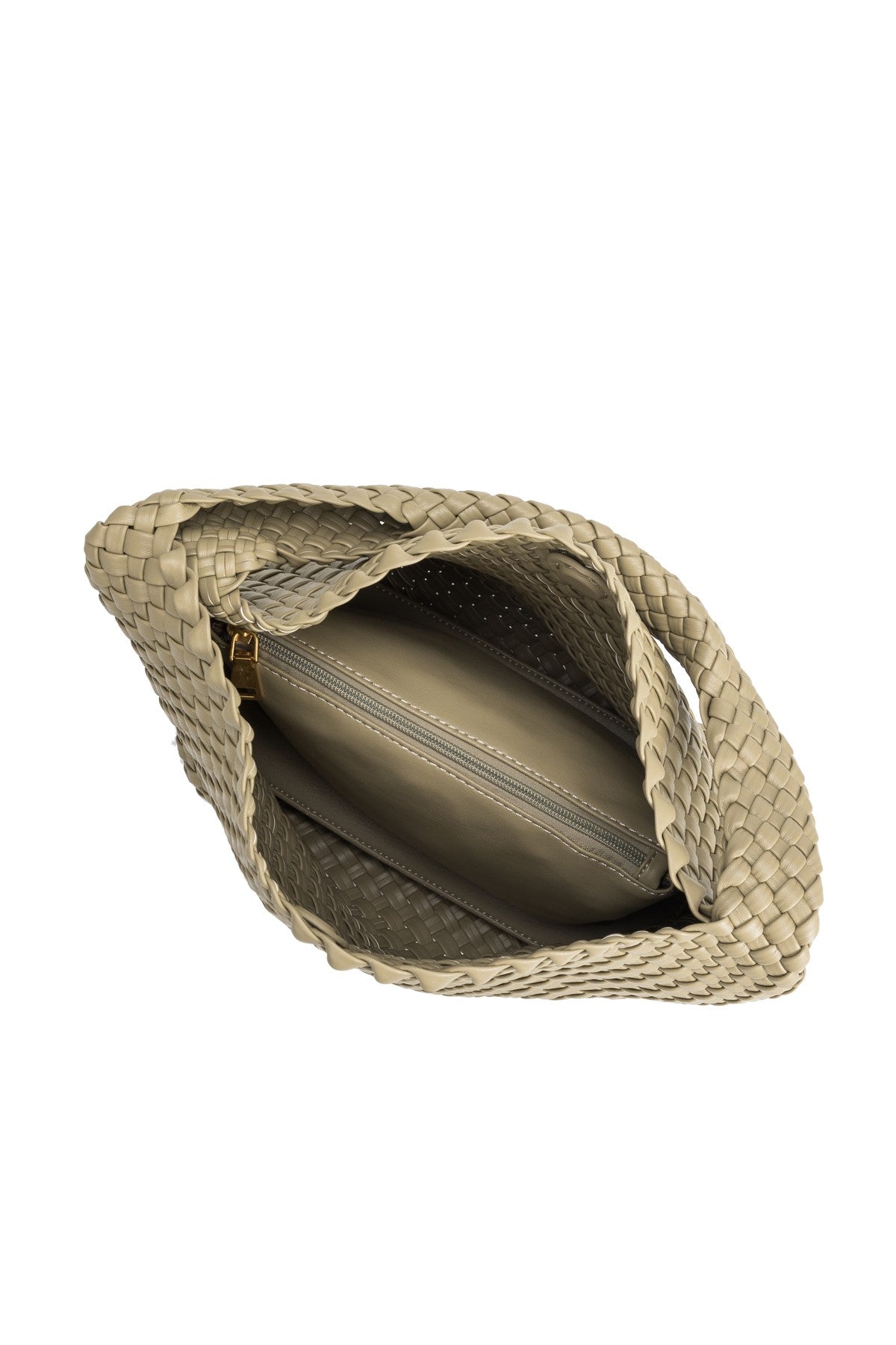 Johanna Woven Tote Moss