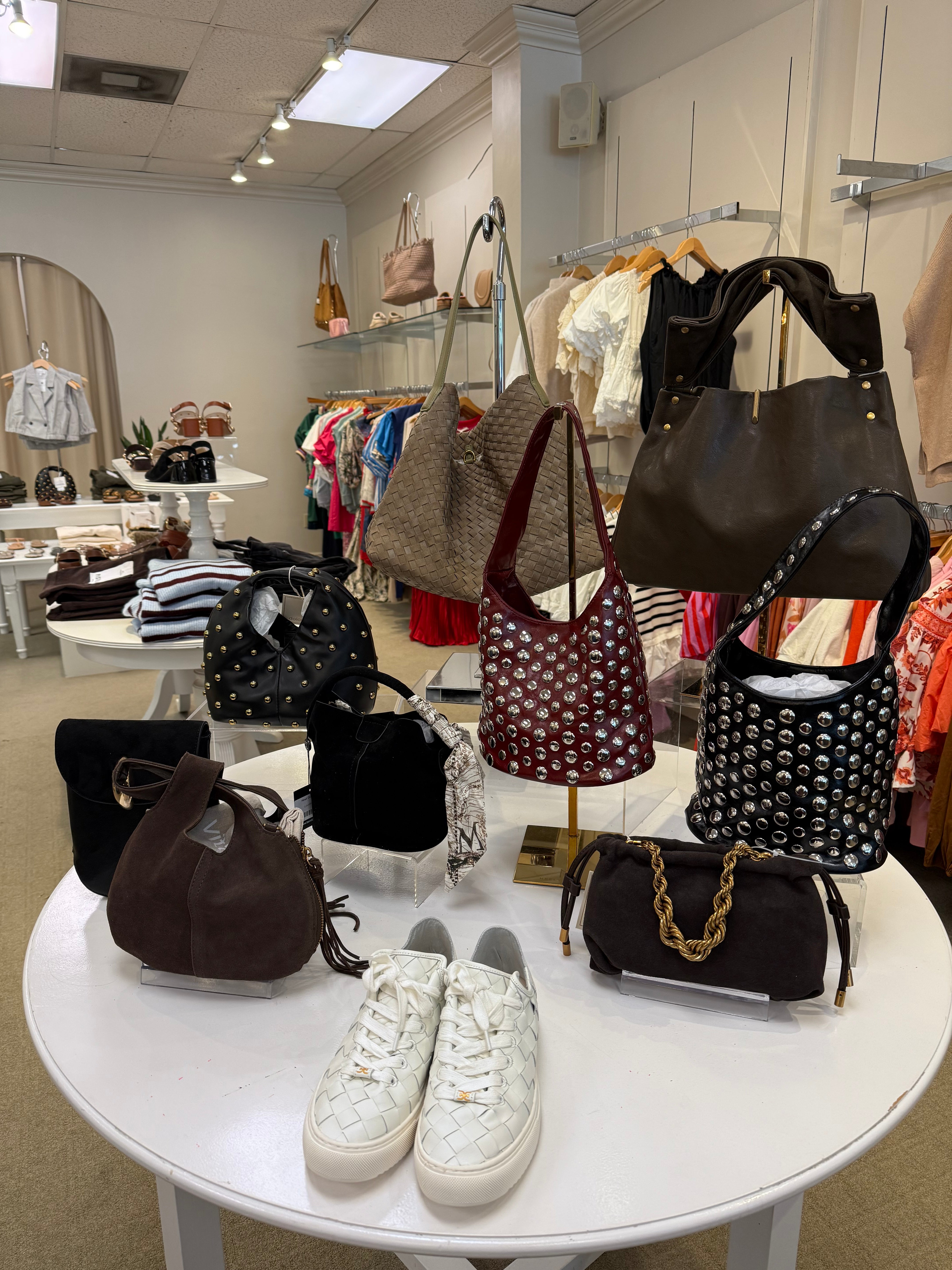 Zuri Mini Wristlet Bag Espresso