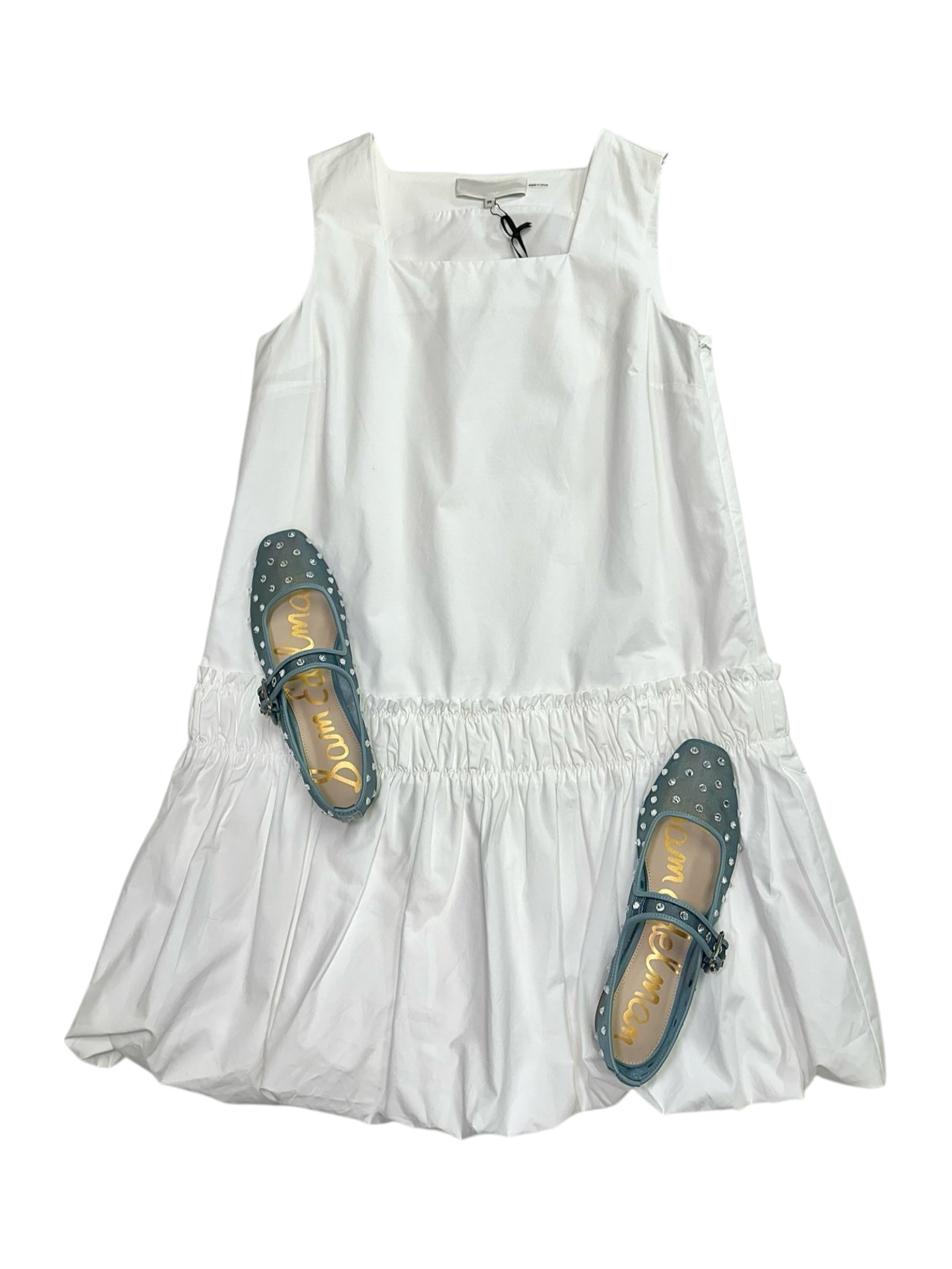 Paisley Dress Off White