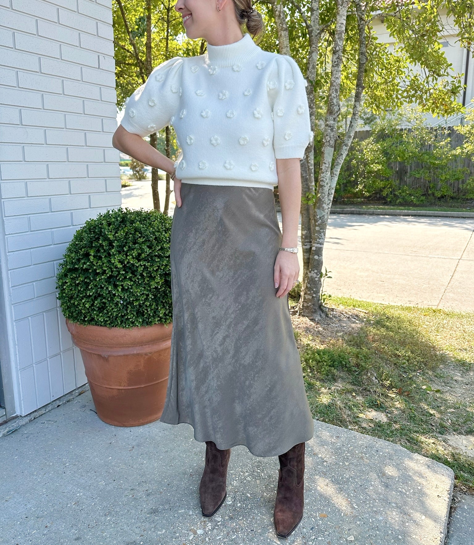 Mackenzie Sweater White