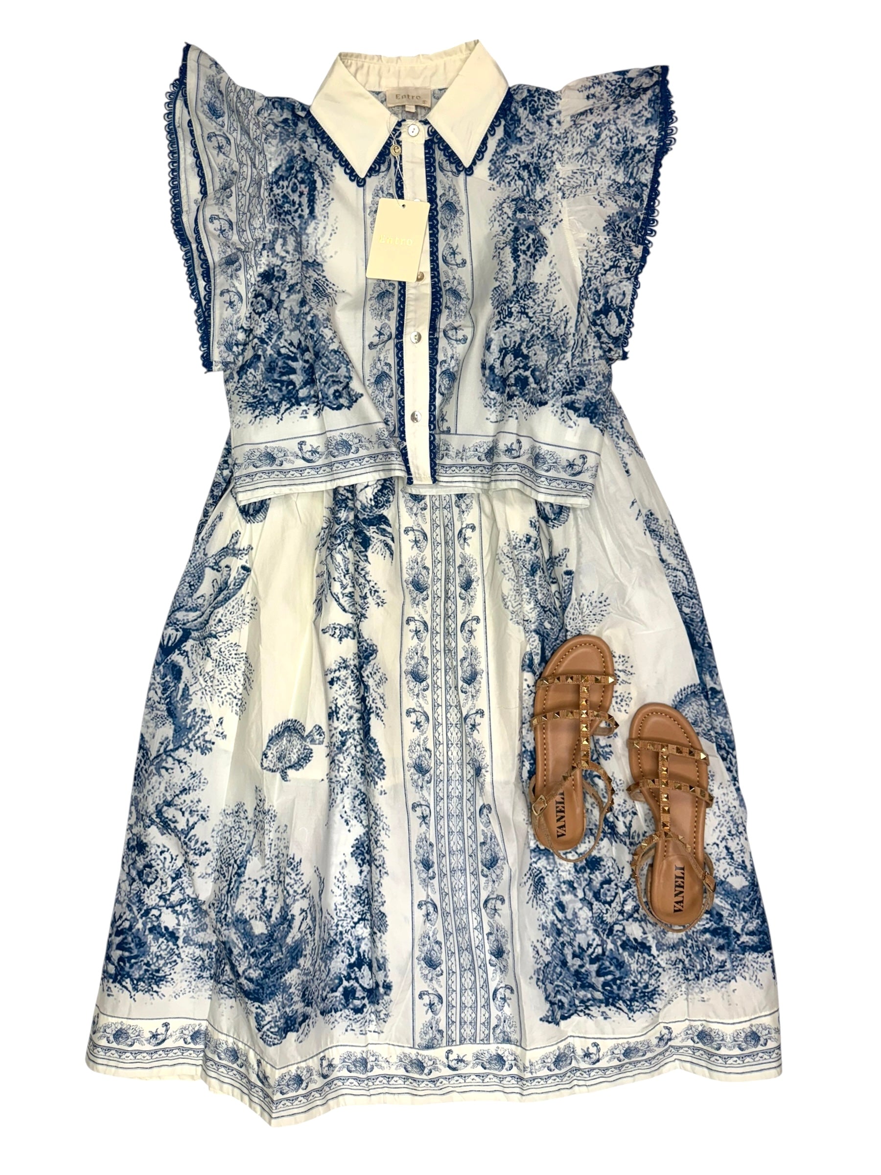 Carla Top Blue
