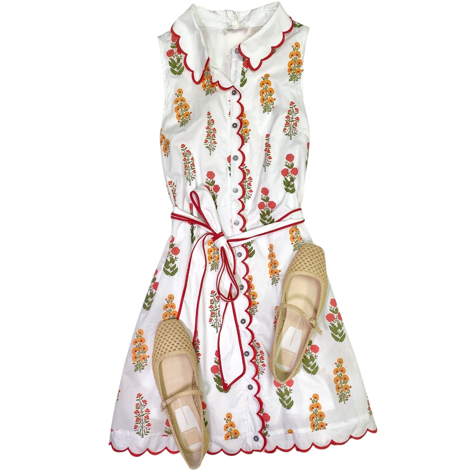 Deacon Dress Off White