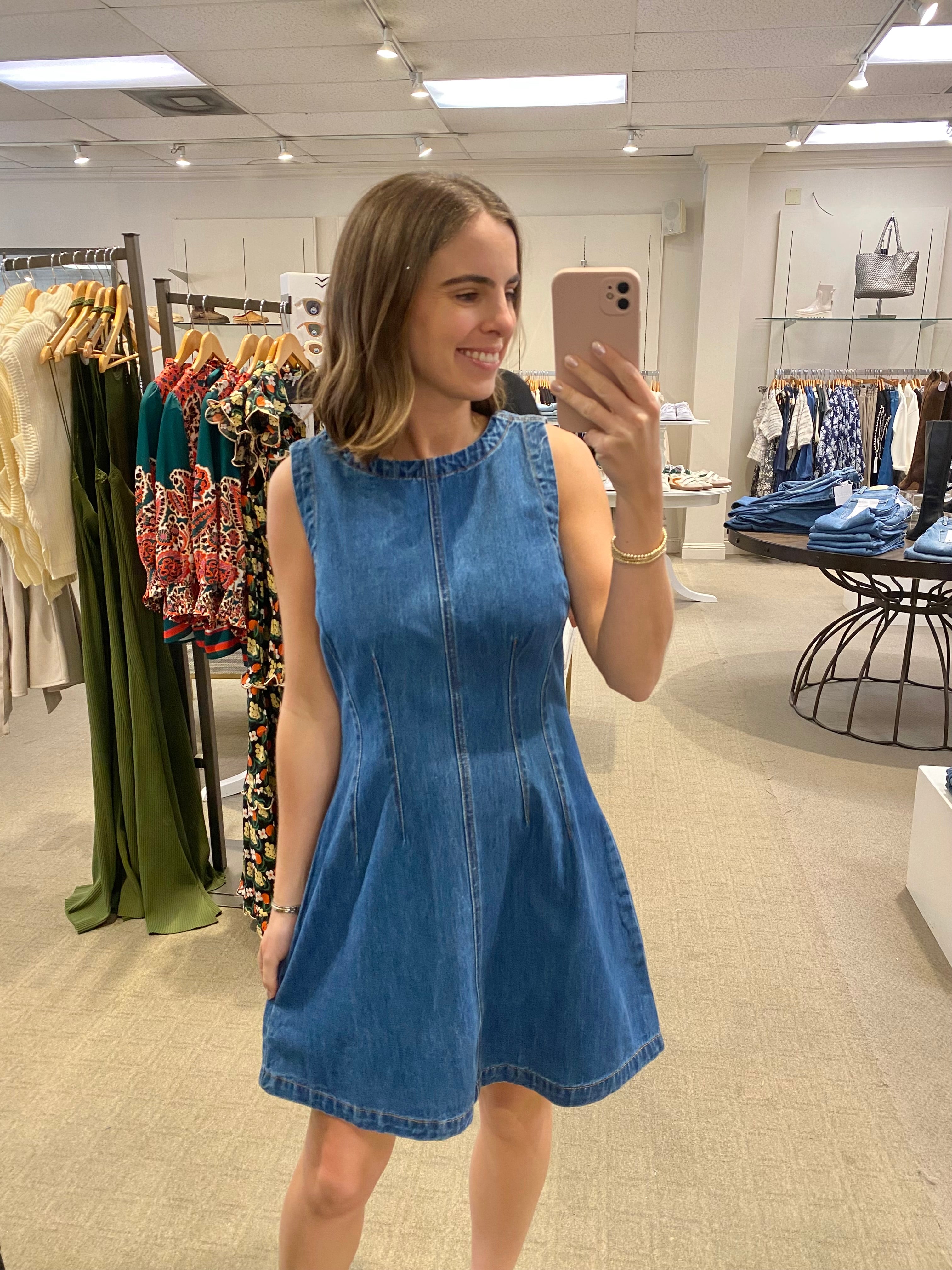 Aubree Denim Mini