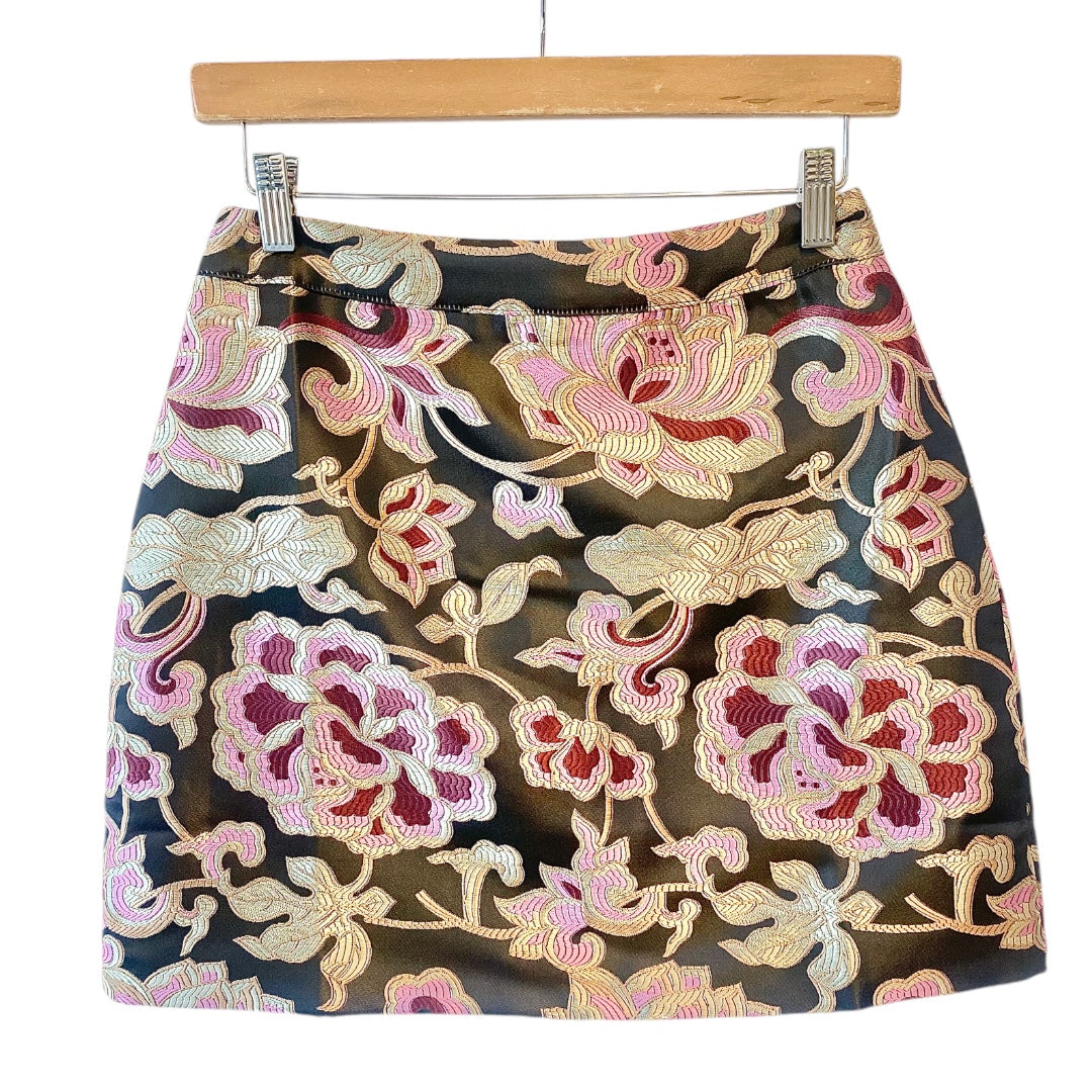 Wendy Skirt Black Multi