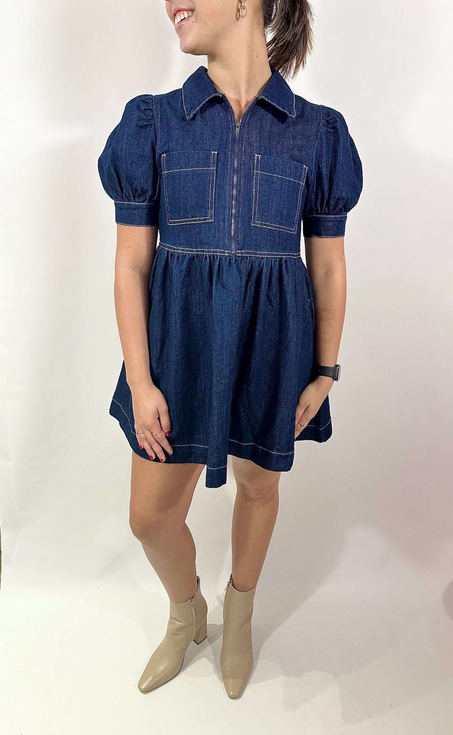 Kamryn Denim Dress