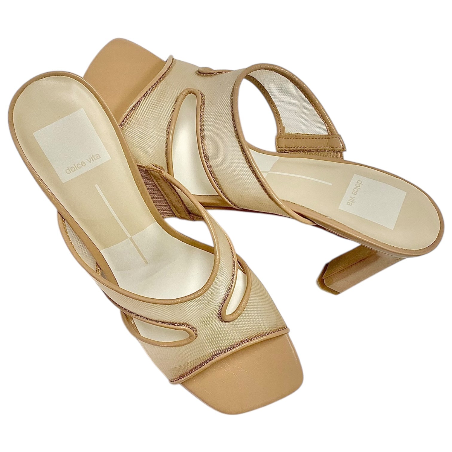 Square Toe Heel LT Tan