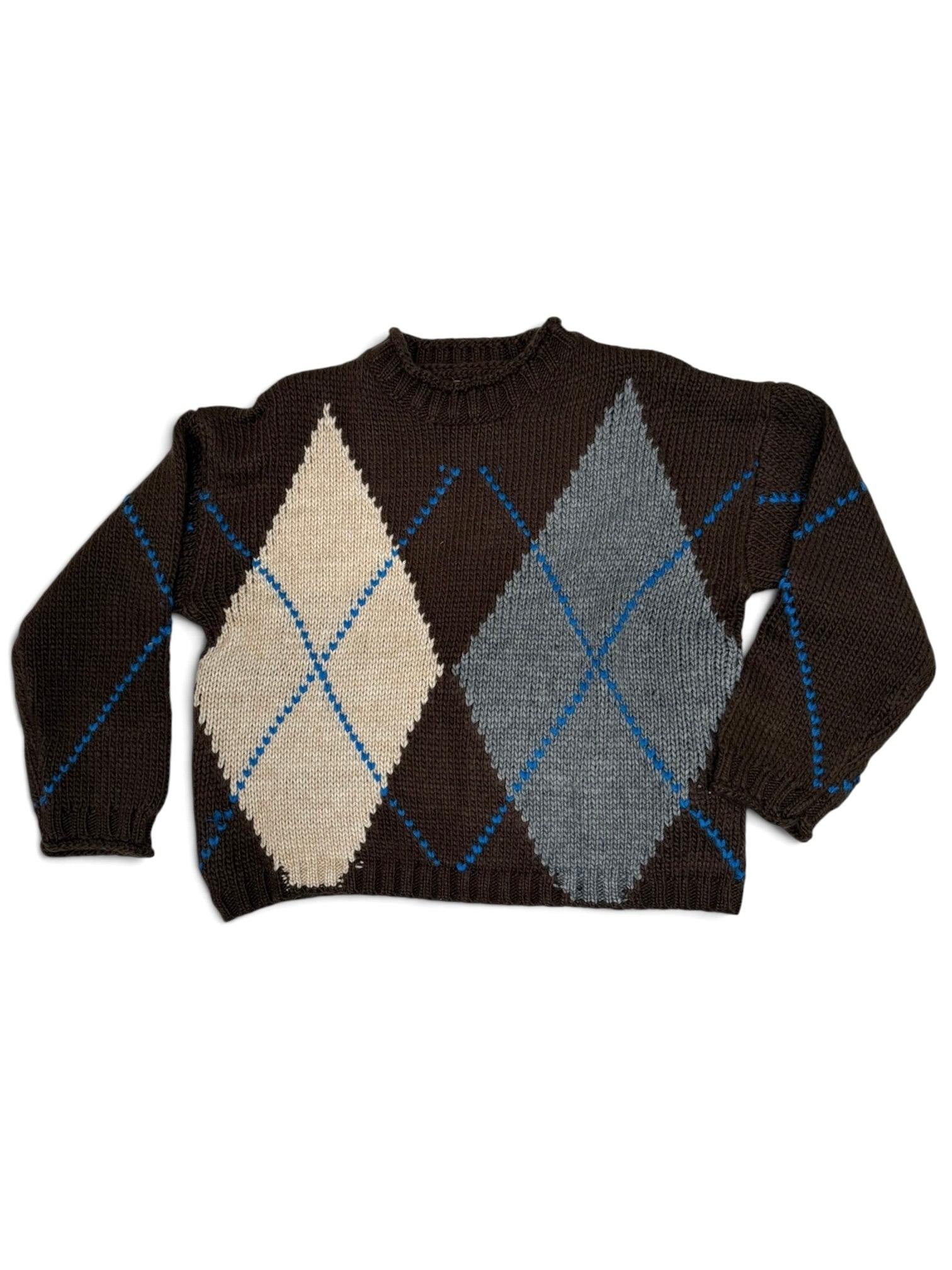 Layla Pullover Sweater Brown Multi