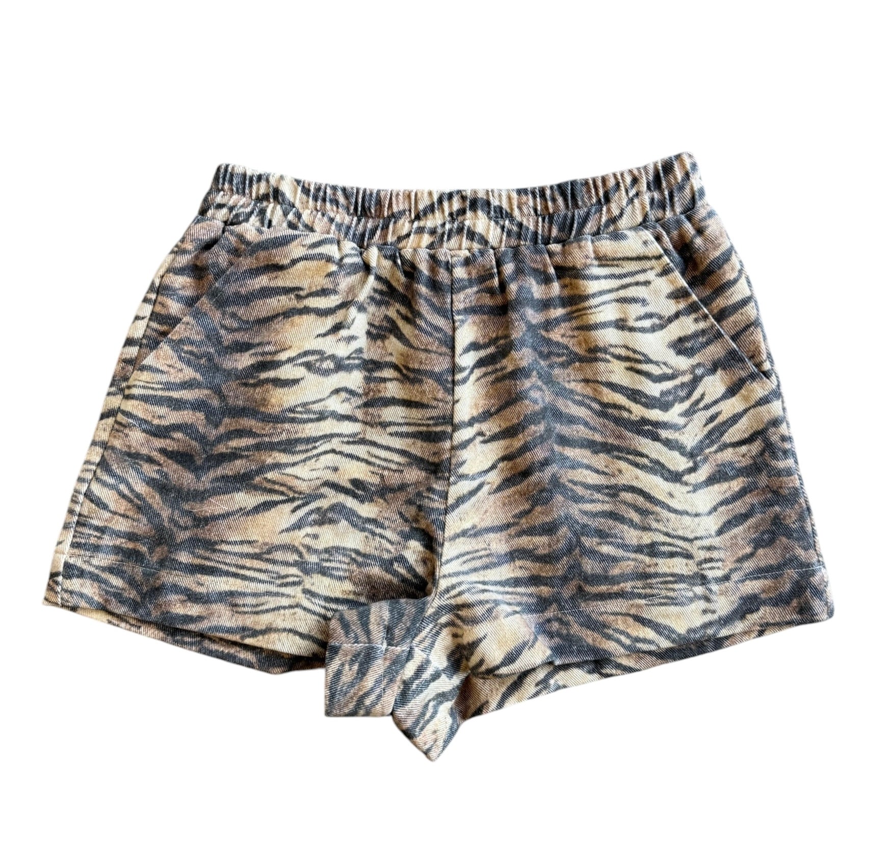 Blaire Shorts Black/Brown