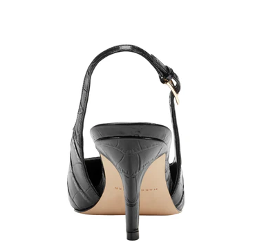 Slingback Pump Heel Black