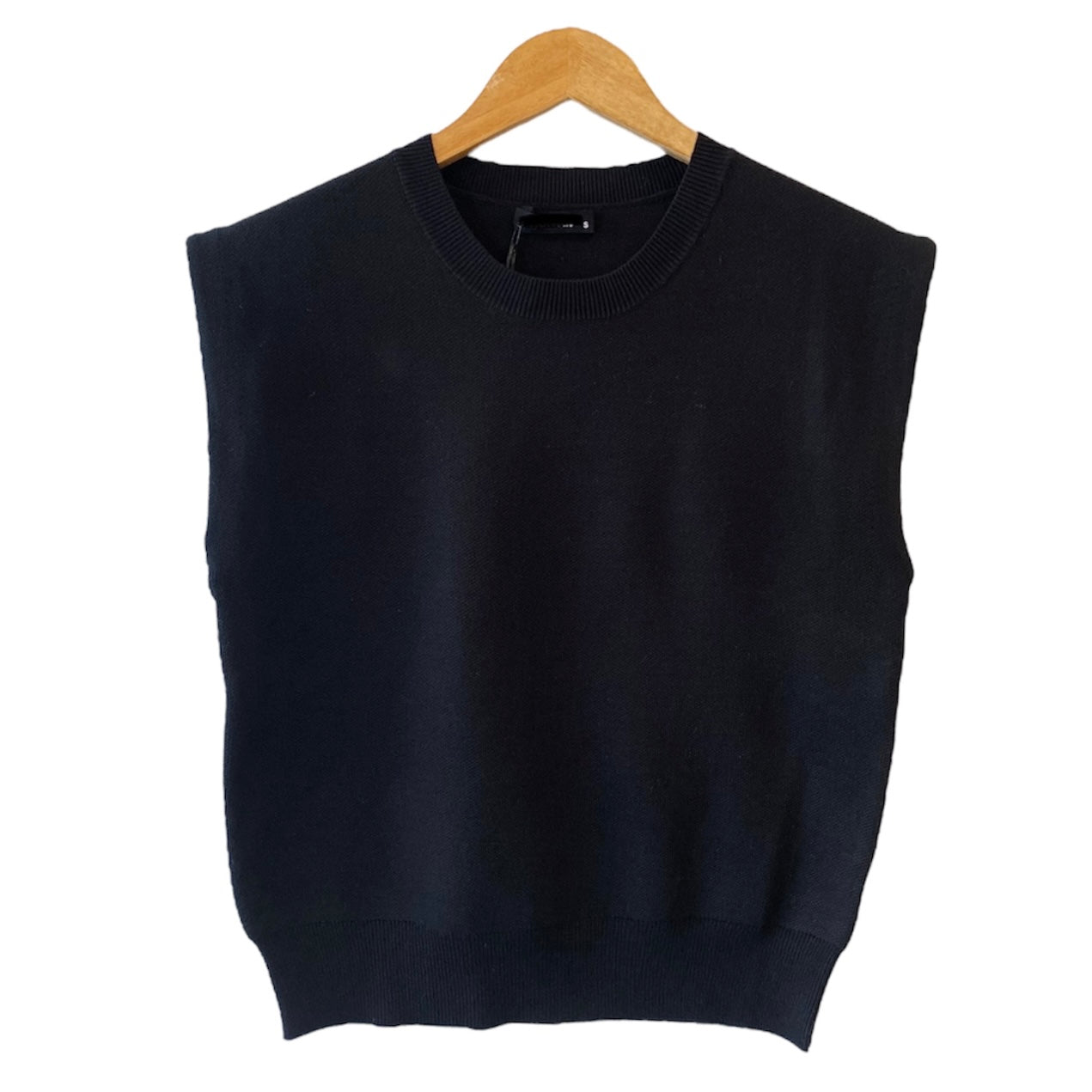 Lightweight Knit Sweater Black