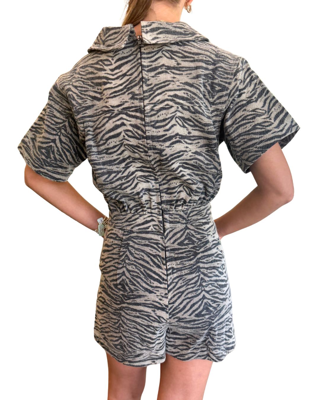 Noa Romper Black/Brown