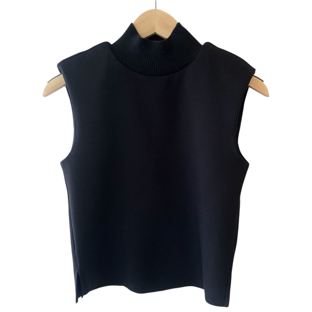 Melinda Scuba TNeck Top Black