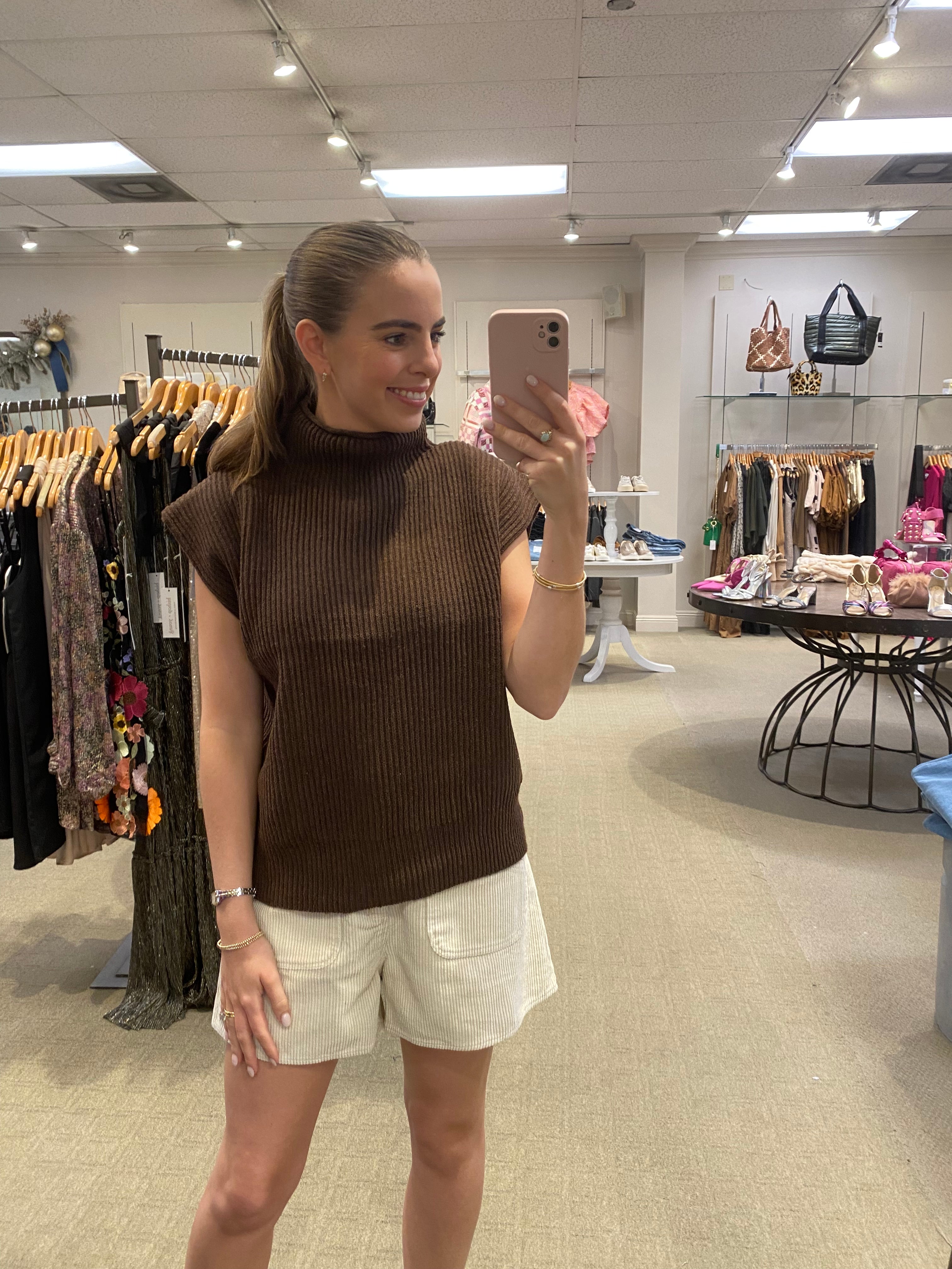 Frances Sweater Brown