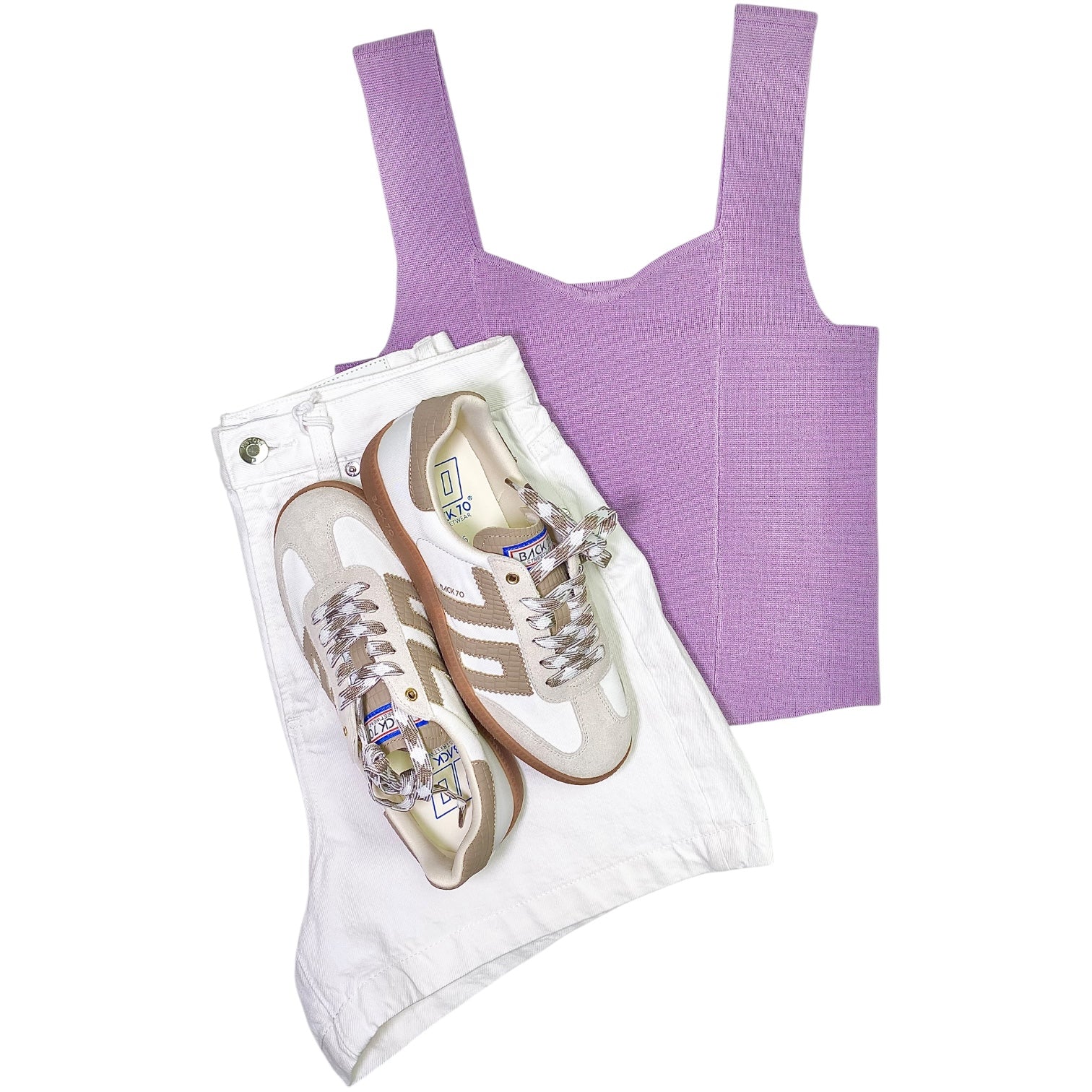 SLVLS Sweater Tank Lilac