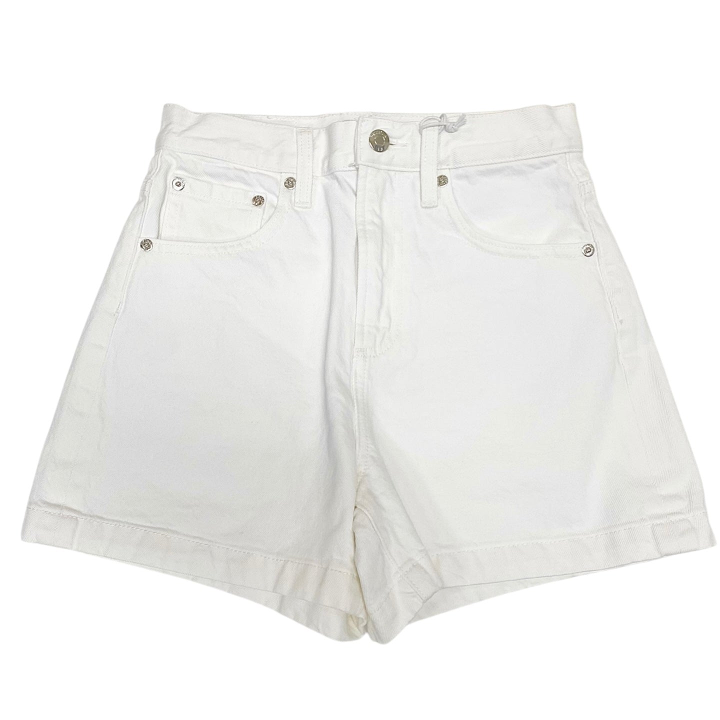 Saige Denim Short White