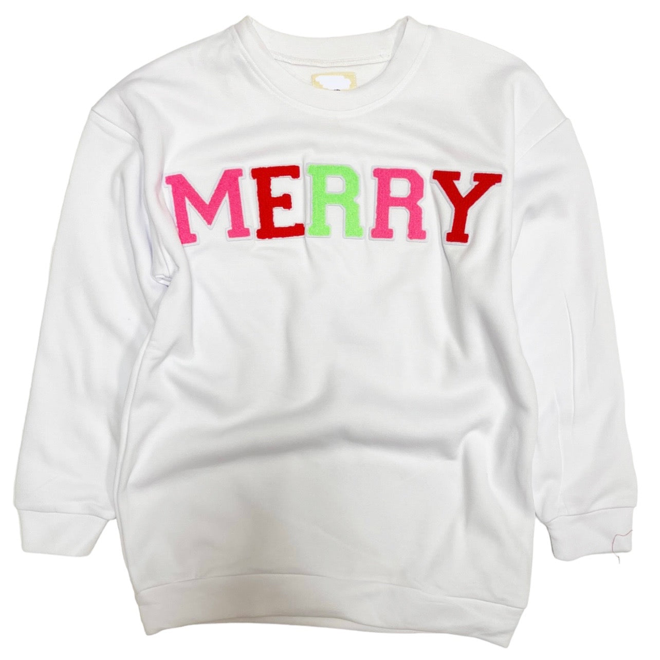 Merry Sweatshirt White