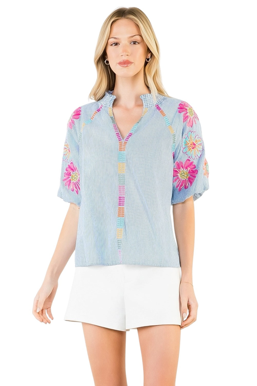 Esme Top Blue