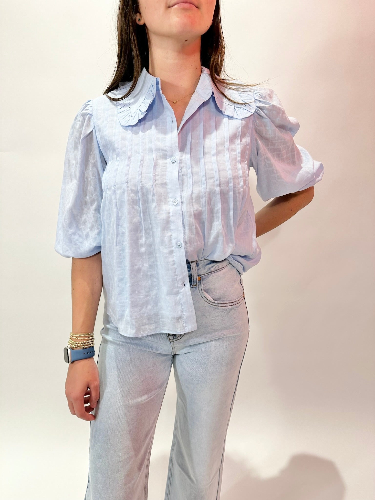 Weston Top Powder Blue